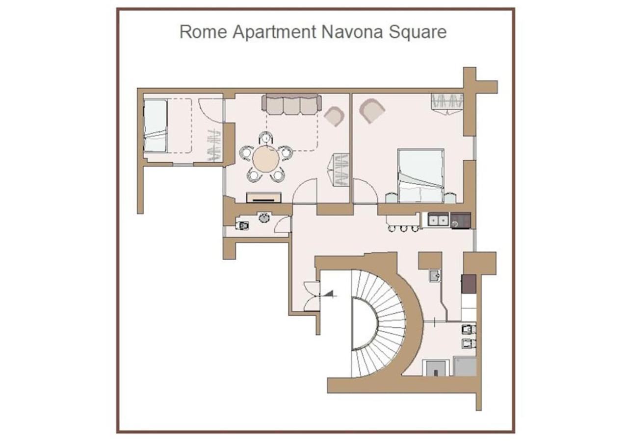 Navona Love Apartment روما المظهر الخارجي الصورة